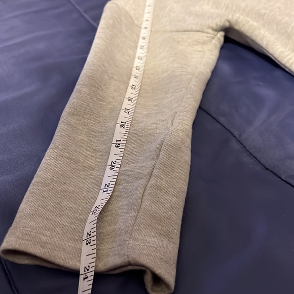 Know One Cares Metallic Sweatshirt Twofer Dress - Picture 5 of 10